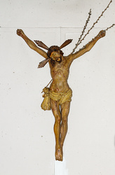 Der Gekreuzigte in der Kapelle St. Rochus, Dittelbrunn