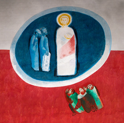 Wandgemälde in der Kirche St. Rochus, Dittelbrunn